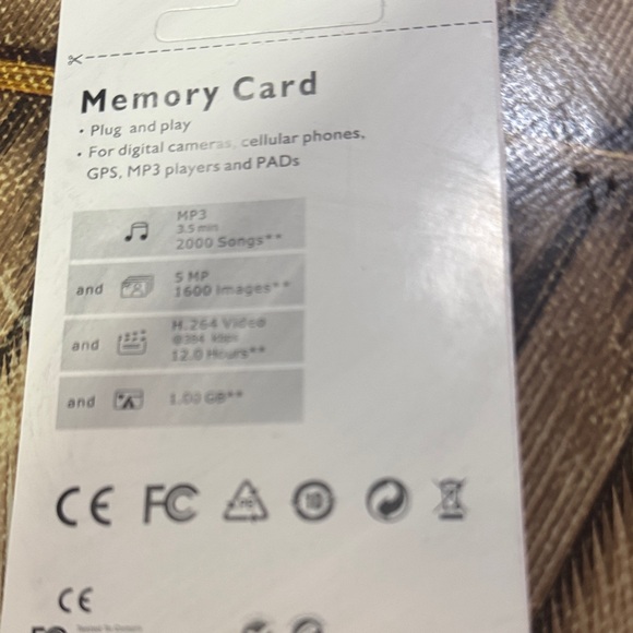 Sony Black Micro SD Card with Adapter - Picture 2 of 2